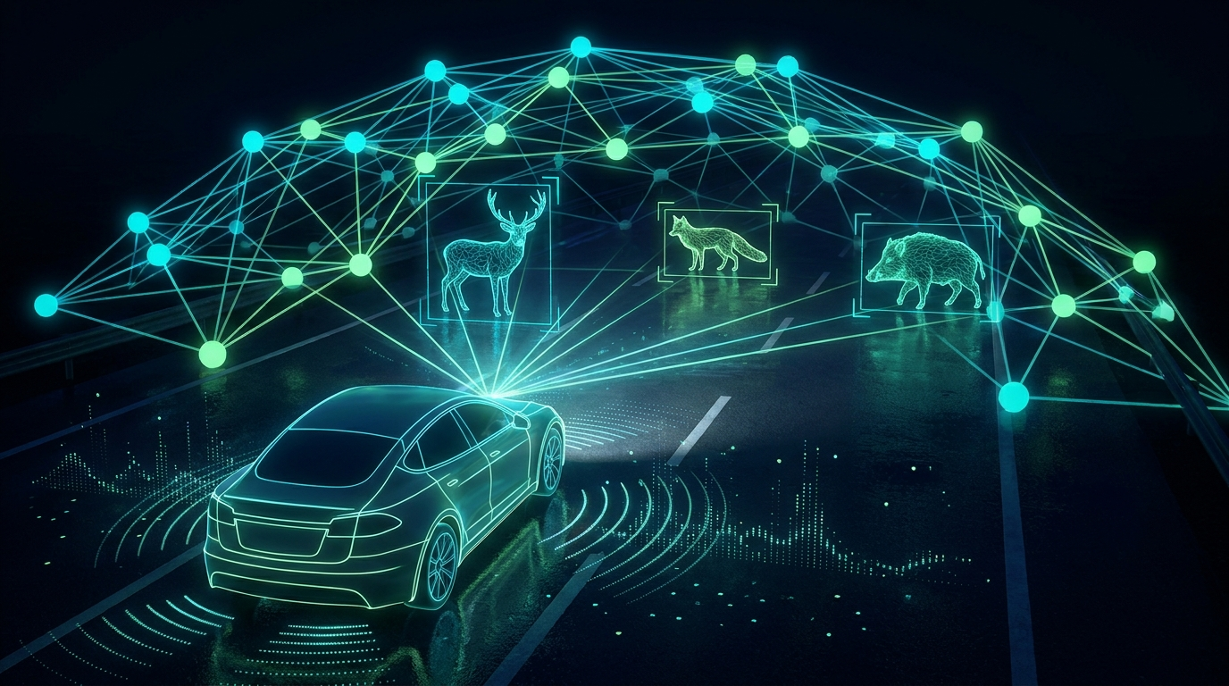 Riconoscimento di animali per auto a guida autonoma
